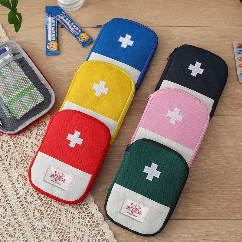 Bivy Bag Emergency - 5-Farben Mini tragbares Reise-Erste-Hilfe-Set – Notfall-Medizintasche,