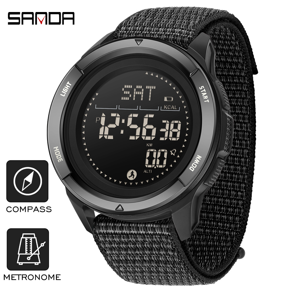 Compass Lensatic - SANDA Marke Elektronische Uhren Herren Sport