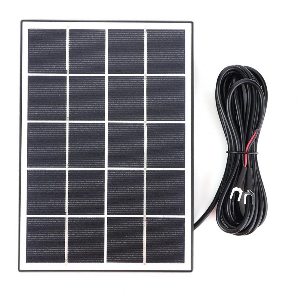 Solar Emergency Charger - U-förmiges Solar-Ladegerät 3,3W Ultradünnes Solarpanel Wasserdichtes