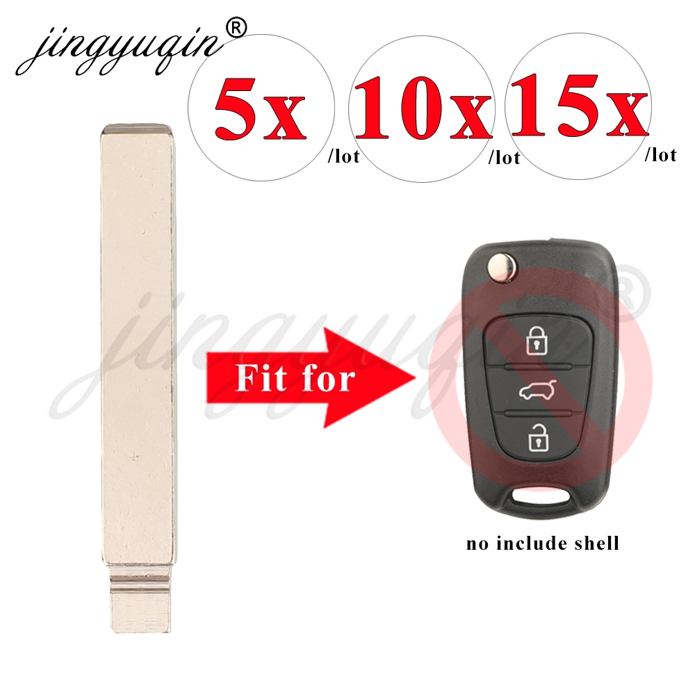 Fire Starting Kit - Jingyuqin 5/10/15 Stück HU134 Auto-Schlüsselrohling aus
