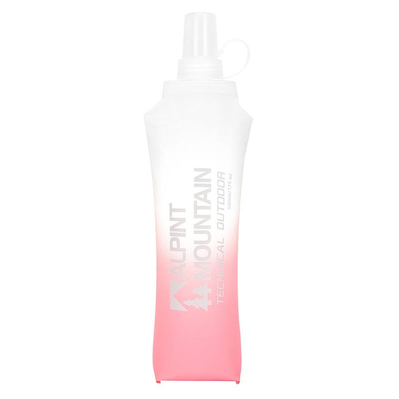 Water Bag Collapsible - 500ml Faltbare, auslaufsichere, weiche, zusammenklappbare Wasserflasche