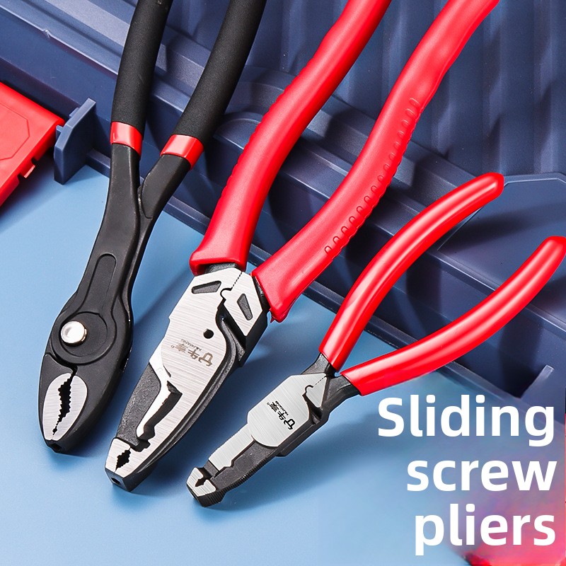 Multi Tool Plier - Industrielle Multifunktions-Gleitzange mit Zähnen - Importiertes