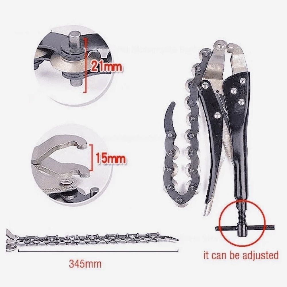 Multi Tool Plier - Hochleistungs-Kettenrohrschneider, Auspuffrohrschneider-Werkzeug mit Mehrfach-Radklinge, Stahlrohrschneider, Schneidezange