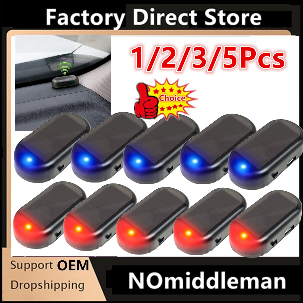 Sos Light Strobe - 1/2/3/5X Auto Gefälschte Sicherheit Licht Solar