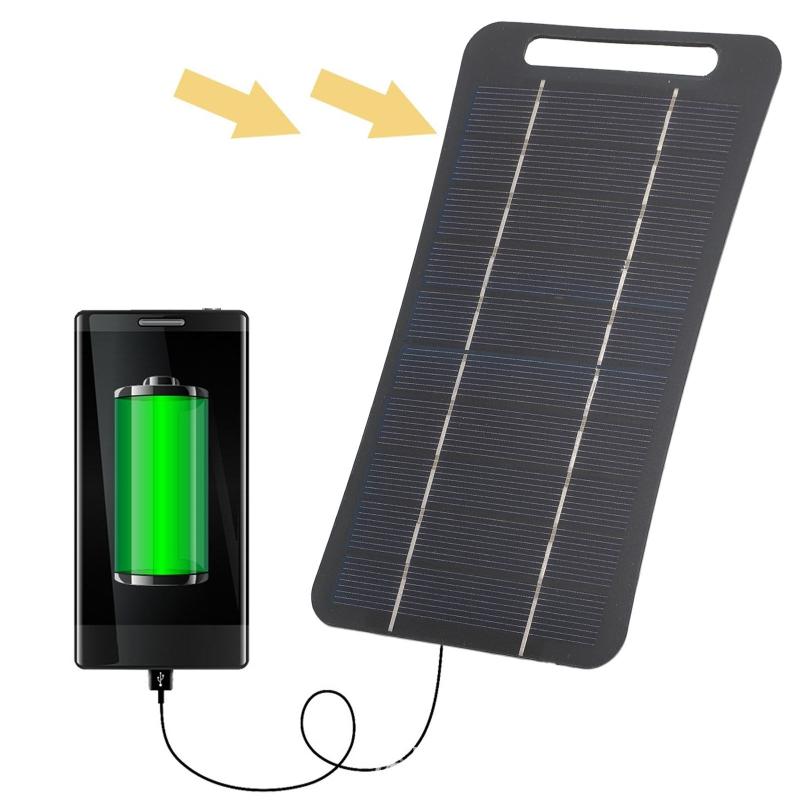 Solar Emergency Charger - 2W Solarladegerät Tragbar mit USB-C Schnellladung