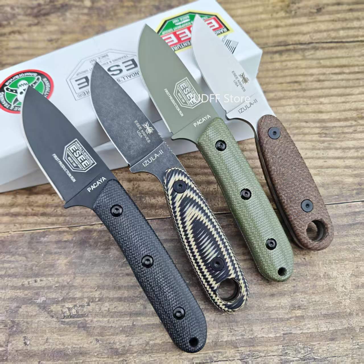 Bushcraft Knife Fixed - ESEE IZULA/ PACAYA Outdoor-Feststehendes Messer für