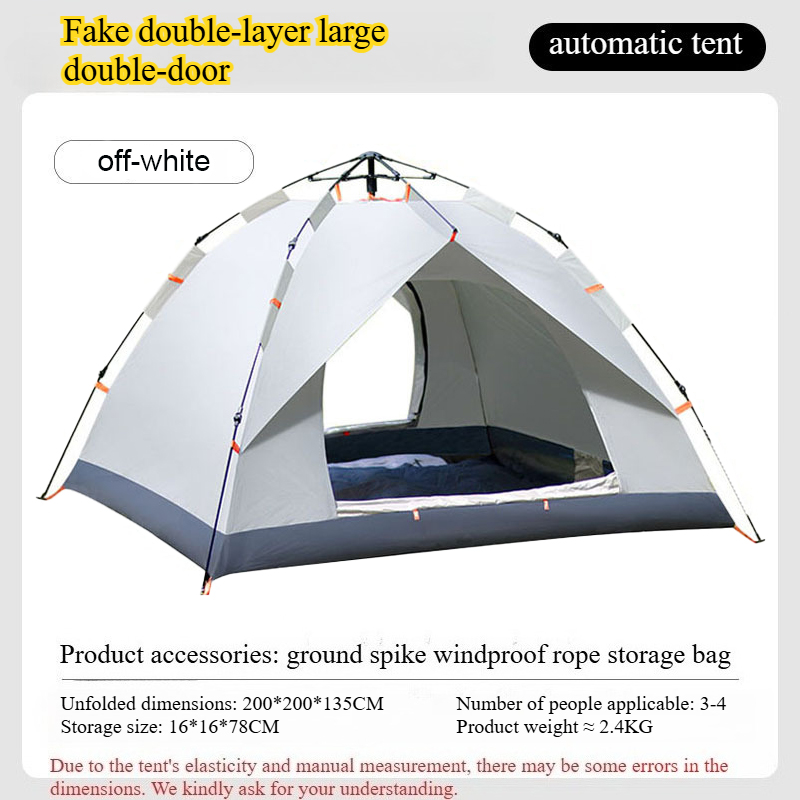 Emergency Mylar Tent - Automatisches Pop-Up-Campingzelt, wasserdichtes Sonnenschutz-Outdoor-Zelt, tragbares Zelt