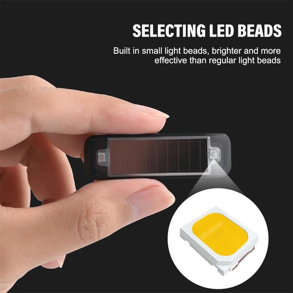 Sos Light Strobe - Mini LED Solar Power Auto Warnung