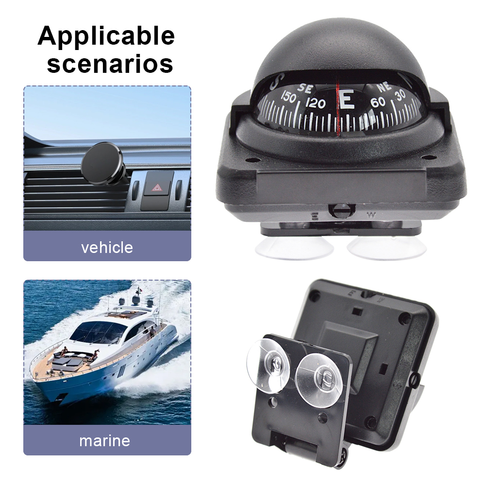 Compass Lensatic - Navigations-Magnetkompass Multifunktionaler Digitaler Marine-Voyager-Kompass für Auto,