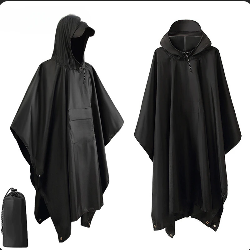Outdoor 3-in-1-Militär-Regenma – Emergency Poncho Rain Bewertung und Preis