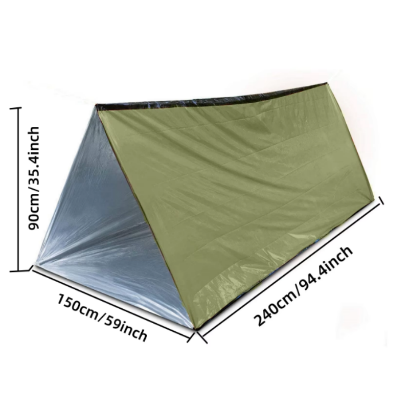 Wasserdichtes, wiederverwendba – Emergency Mylar Tent Bewertung und Preis