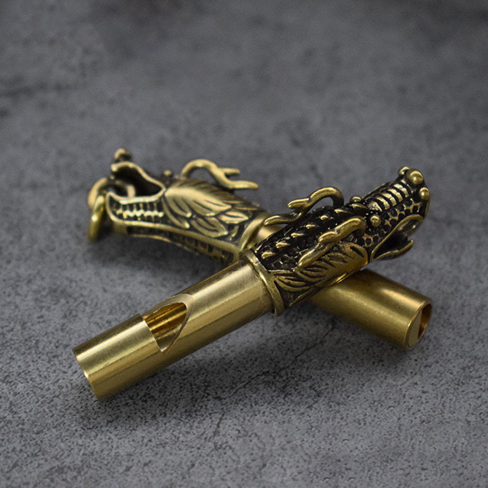 Messing-Drachen-Design Outdoor – Emergency Whistle Loud Bewertung und Preis