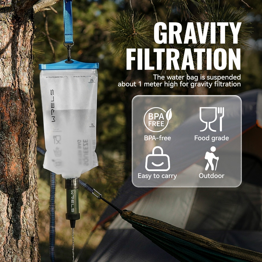 WRELS Outdoor-Wasserreiniger H – Water Purification Straw Bewertung und Preis
