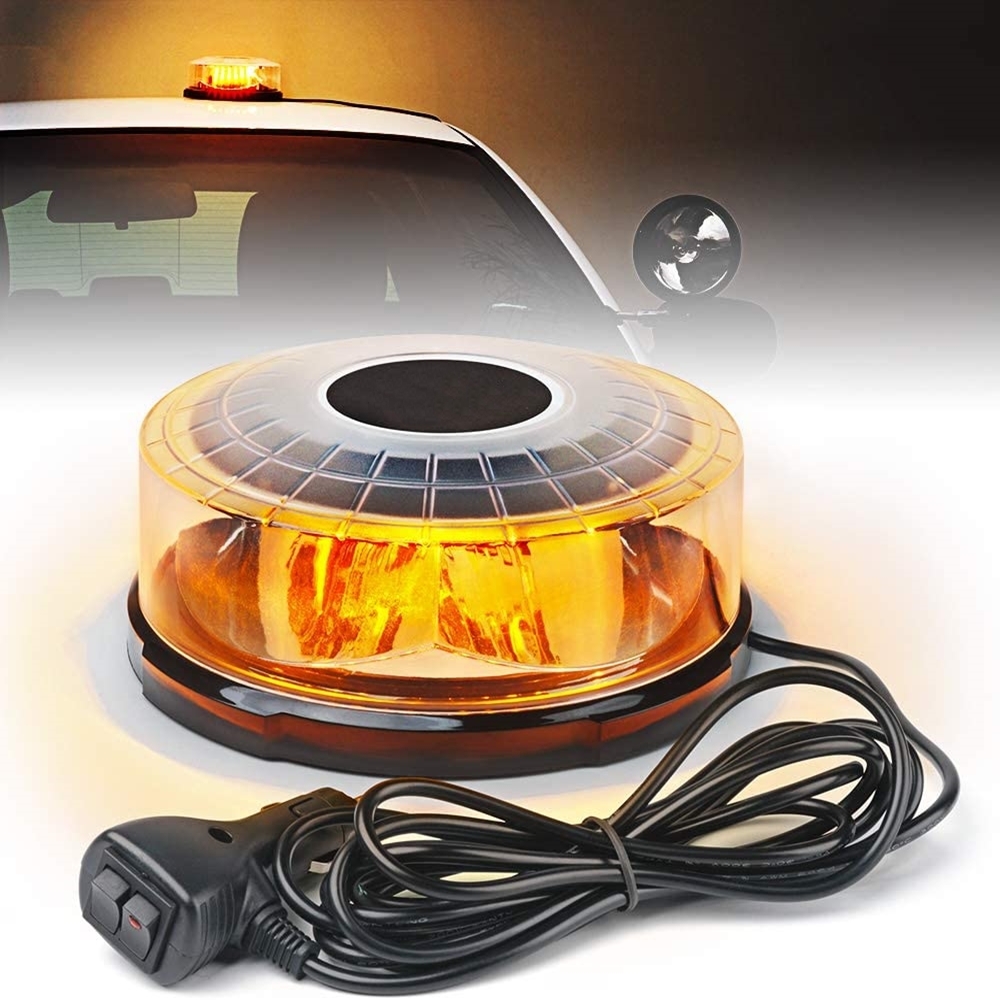 Gelbe 24 LED Auto-Dachleuchte  – Sos Light Strobe Bewertung und Preis