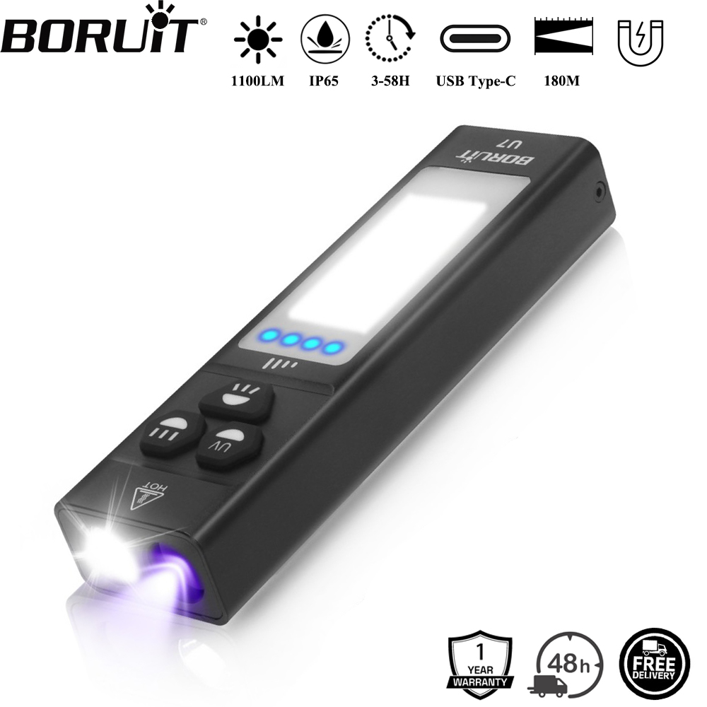 BORUiT U7 UV-LED-EDC-Taschenla – Fishing Kit Compact Bewertung und Preis