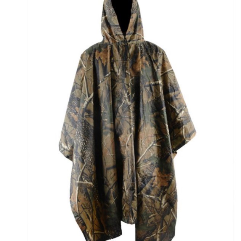 PVC/PU Tarnmuster Taktischer R – Emergency Poncho Rain Bewertung und Preis