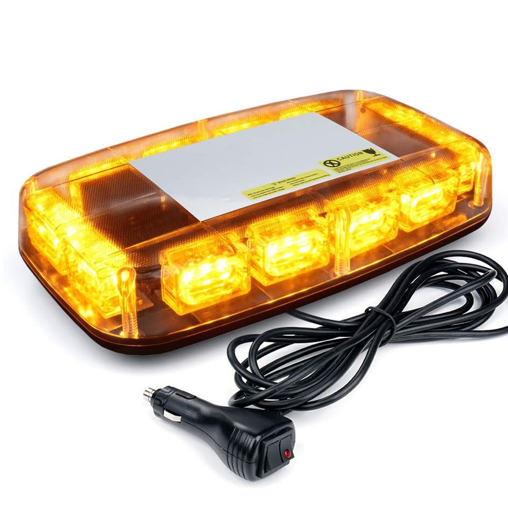 48 LED Bernsteinfarbene Auto-D – Sos Light Strobe Bewertung und Preis