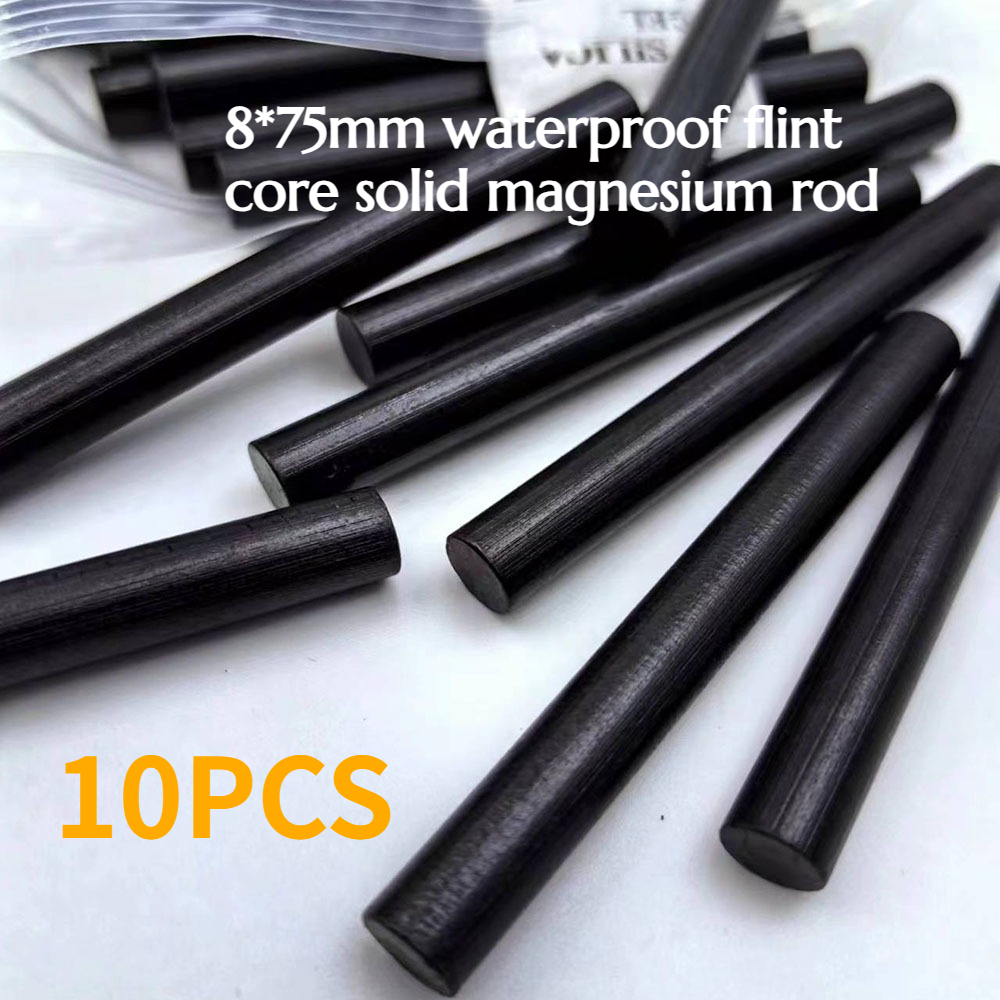 10 Stück 8*75mm Wasserdichter  – Magnesium Fire Starter Bewertung und Preis