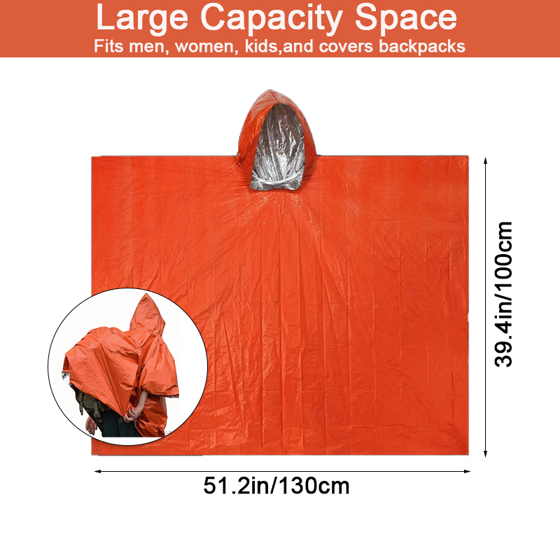 SSUNTAK Notfall-Überlebensponc – Emergency Poncho Rain Bewertung und Preis