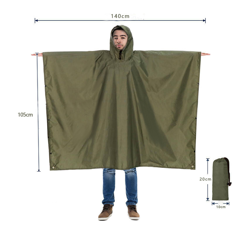 Robuster Regenponcho für Rucks – Emergency Poncho Rain Bewertung und Preis