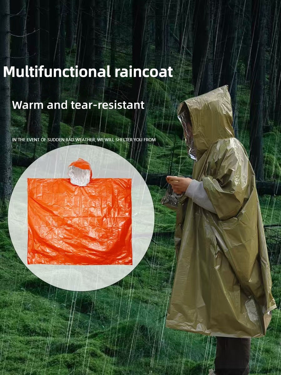 Tragbarer Notfall-Regenmantel  – Survival Blanket Reflective Bewertung und Preis