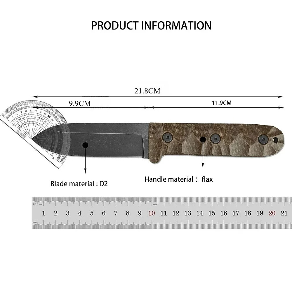 PR4 Mehrzweck-Outdoor-Messer f – Bushcraft Knife Fixed Bewertung und Preis