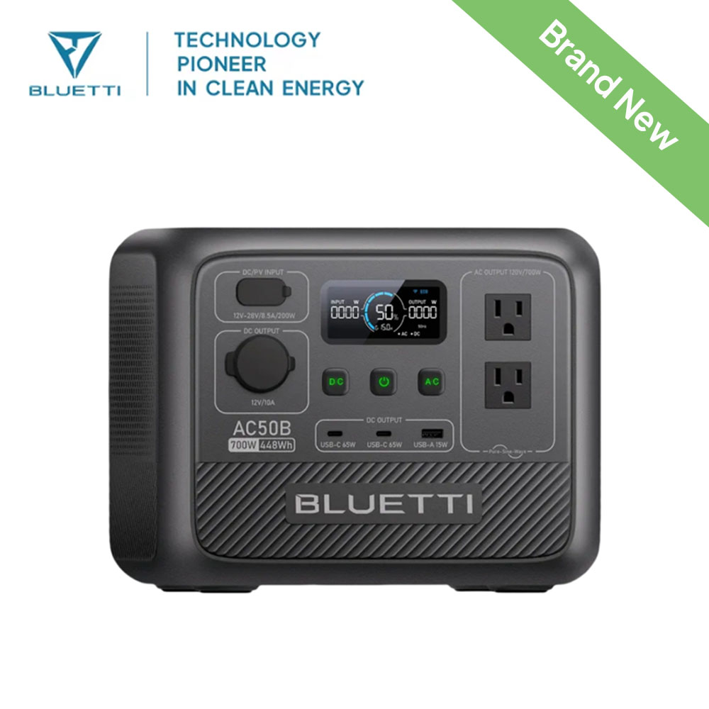 BLUETTI AC50B Tragbare Powerst – Solar Emergency Charger Bewertung und Preis
