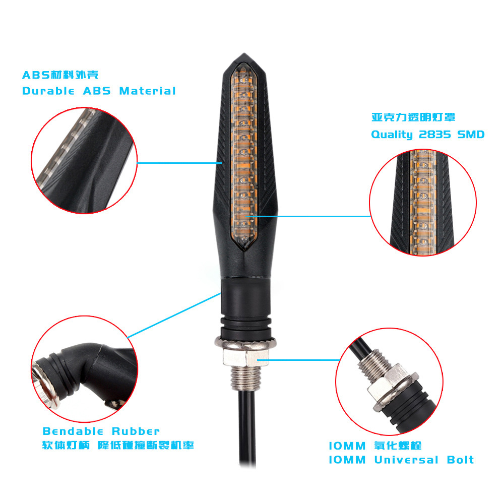 4 Stück 12V Motorrad LED-Blink – Sos Light Strobe Bewertung und Preis