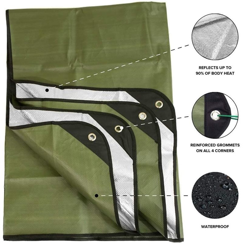 Wiederverwendbare Isolierplane – Survival Blanket Reflective Bewertung und Preis