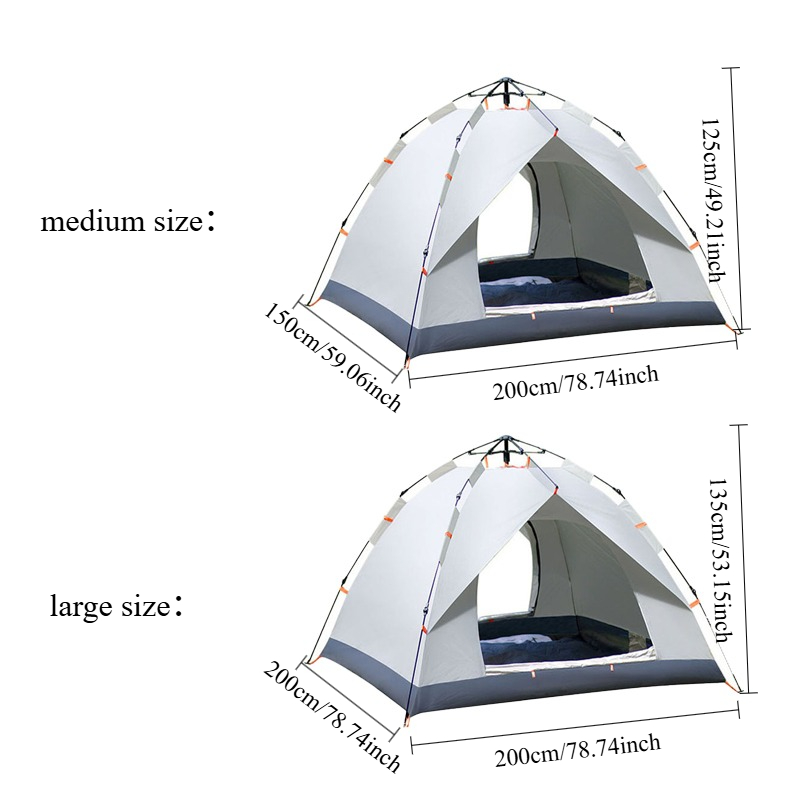 Automatisches Pop-Up-Campingze – Emergency Mylar Tent Bewertung und Preis