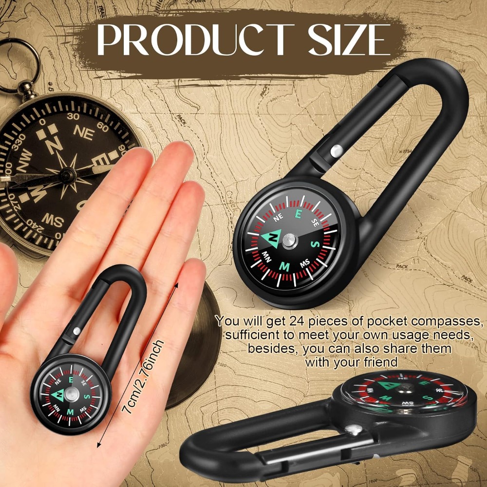 6–50 Stück Mini-Magnetkompass- – Compass Lensatic Bewertung und Preis