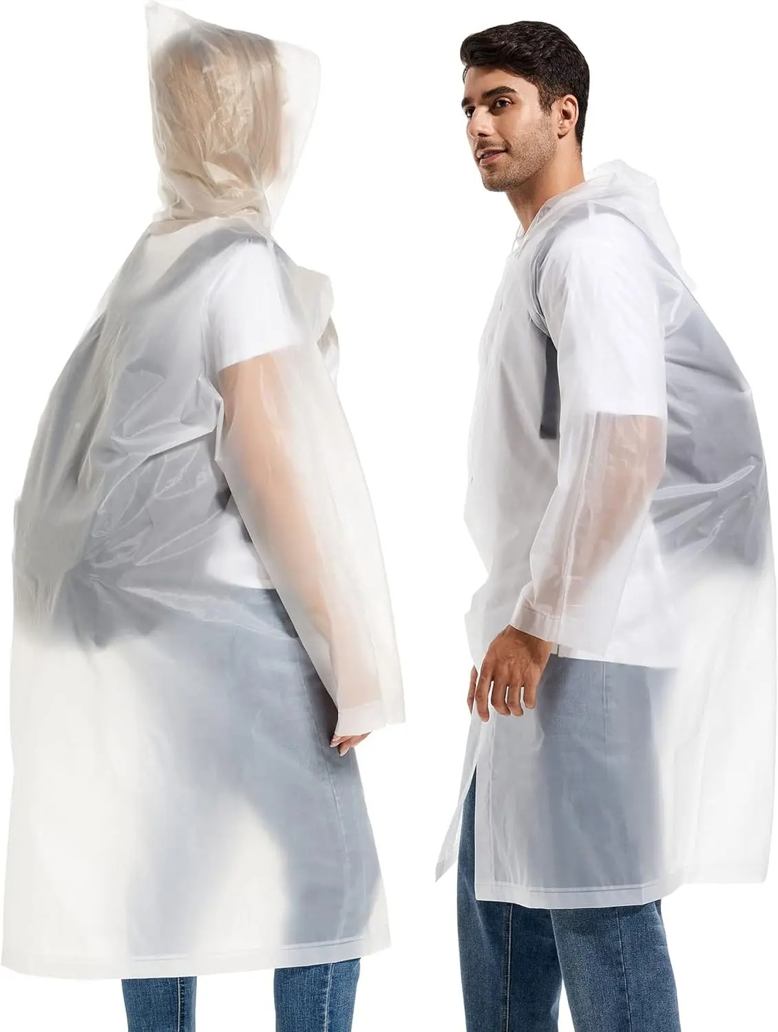 Wasserdichter Regenmantel für  – Emergency Poncho Rain Bewertung und Preis